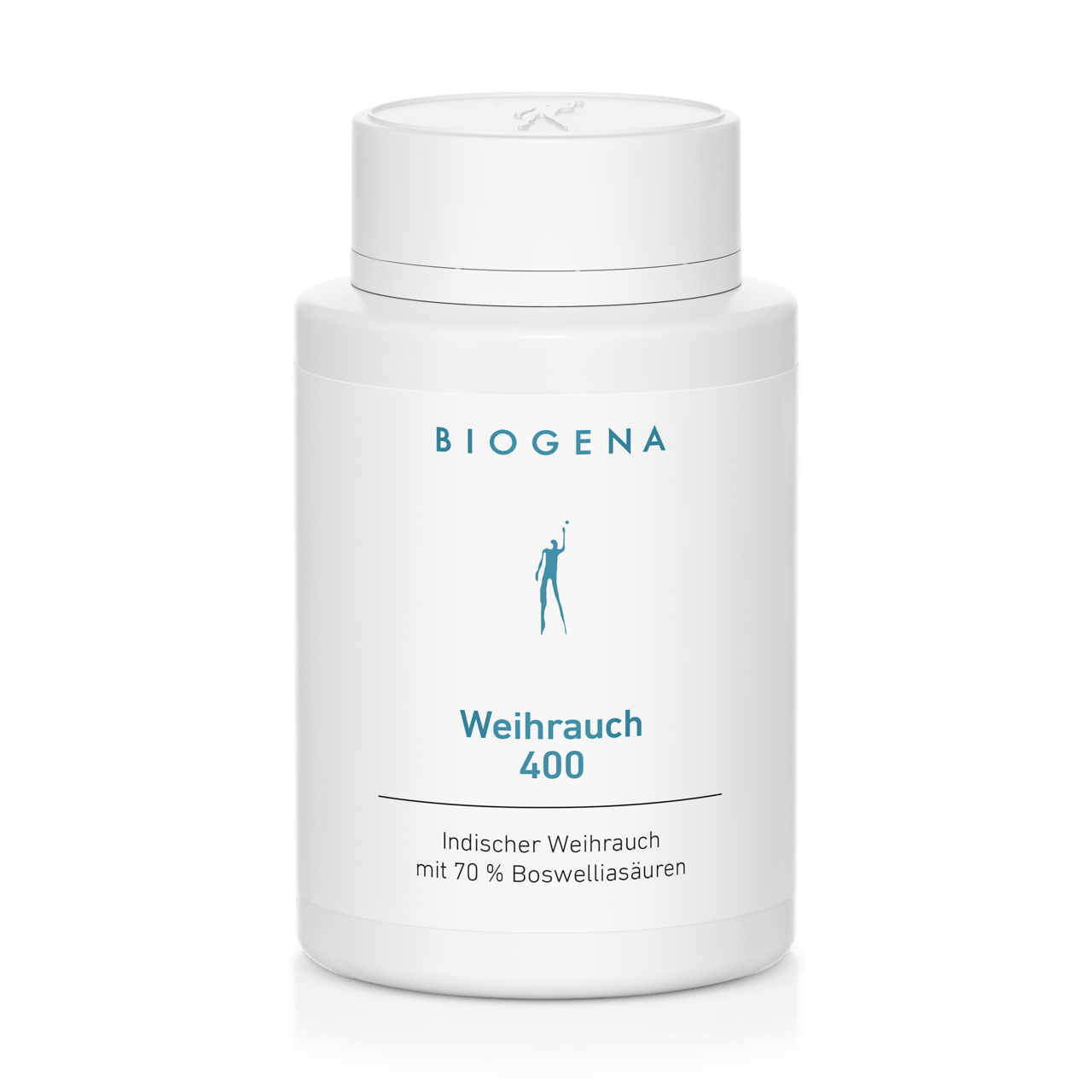 Biogena, Weihrauch 400, Sticlă, alb, Tămâie indiană cu 70 % acizi boswellici