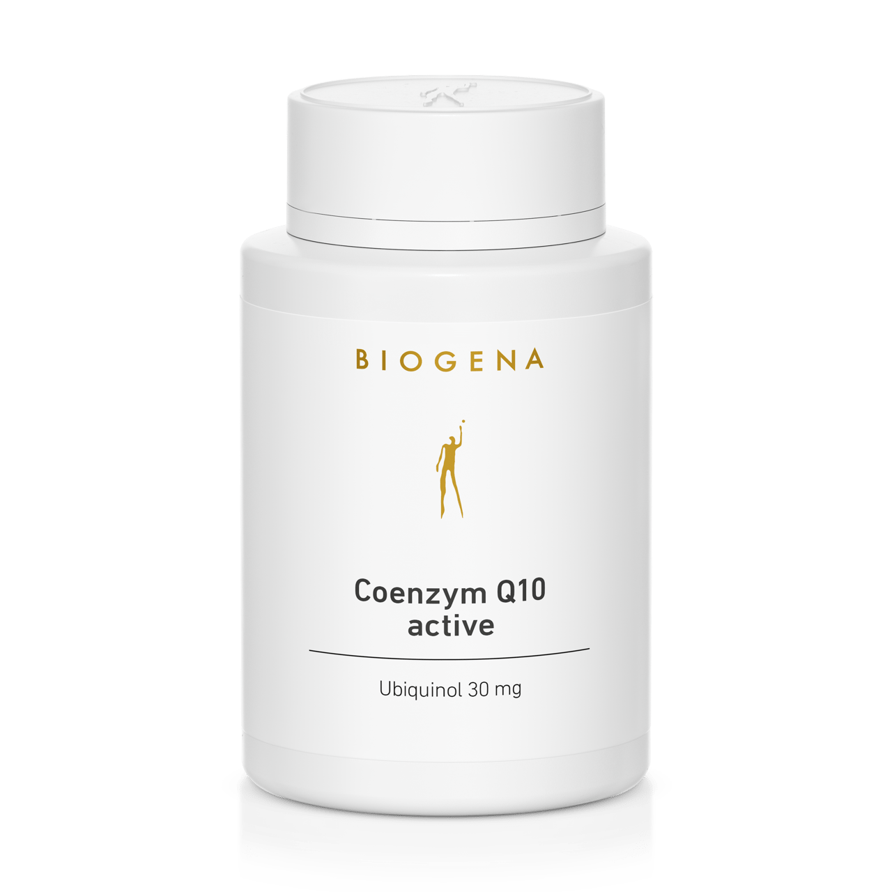 Biogena, Coenzym Q10 active, Sticlă, alb, Ubiquinol 30 mg
