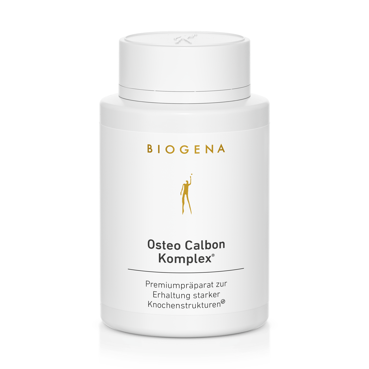 Biogena, Osteo Calbon Komplex®, Sticlă, alb, Preparat premium pentru menținerea structurilor osoase puternice®