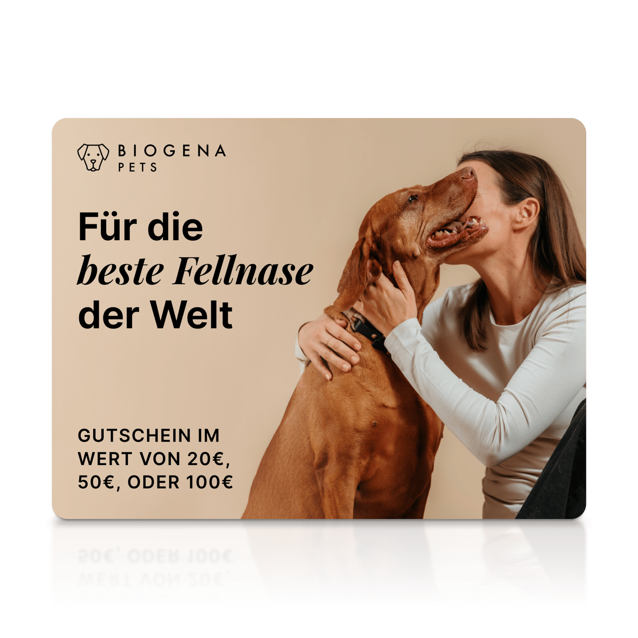 Gutschein “Für die beste Fellnase der Welt”