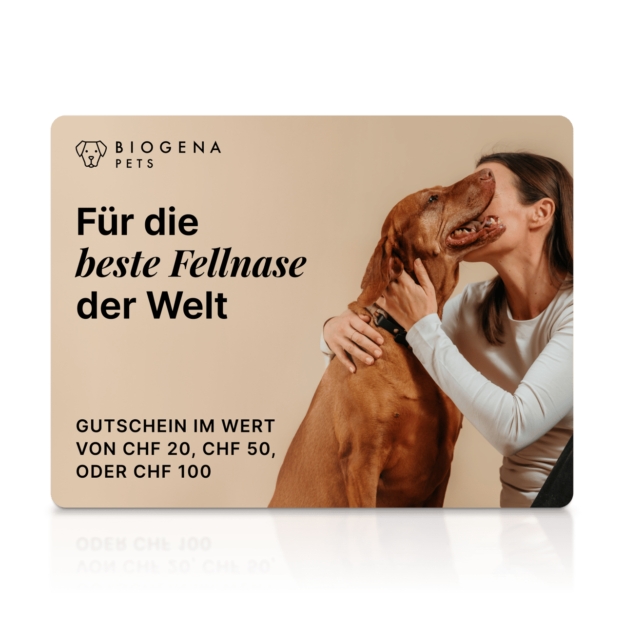 Gutschein “Für die beste Fellnase der Welt”