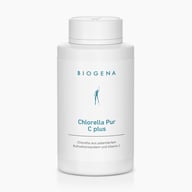 Biogena, Chlorella Pur C plus, Bottiglia, bianco, Chlorella da sistema di coltivazione brevettato e vitamina C