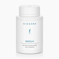 Biogena, DAOZym®, Bottiglia, bianco, Con diamino ossidasi (DAO) e L-glutammina