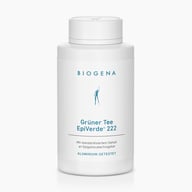 Biogena, Grüner Tee EpiVerde® 222, Bottle, white, With standardized content of epigallocatechin gallate ALUMINIUM TESTED