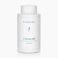 Biogena, L-Tyrosin 400, Bottle, white, amino acid