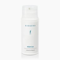 Biogena, MSM Gel, Flasche, weiß, kühlend & pflegend
