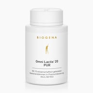 Biogena, Omni Lactis® 20 PUR, Flasche, weiß, Mit 10 wissenschaftlich getesteten Bakterienstämmen in Premiumdosierung INULINFREI