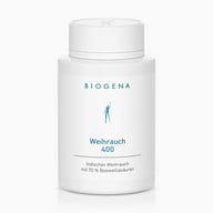 Biogena, Weihrauch 400, Flasche, weiß, Indischer Weihrauch mit 70 % Boswelliasäuren