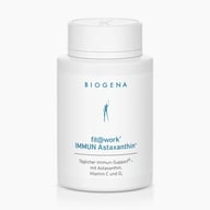 Biogena, fit@work® IMMUN Astaxanthin®, Flasche, weiß, Täglicher Immun-Support® – mit Astaxanthin, Vitamin C und D3