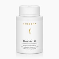 Biogena, MiraCHOL® 3.0, Flasche, weiß, Premiumpräparat zur Unterstützung eines normalen Cholesterinspiegels®