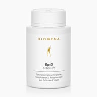 Biogena, EpiG stabilize, Bottle, white, Special complex with alpha-ketoglutarate & polyphenols from green tea extract