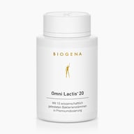 Biogena, Omni Lactis® 20, Bottiglia, bianco, Con 10 ceppi batterici testati scientificamente in dosaggio premium
