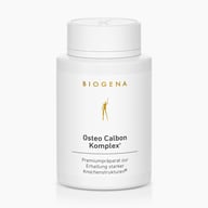 Biogena, Osteo Calbon Komplex®, Flasche, weiß, Premiumpräparat zur Erhaltung starker Knochenstrukturen®
