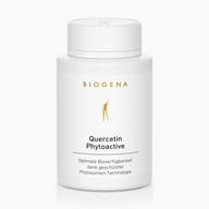 Biogena, Quercetin Phytoactive, Flasche, weiß, Optimale Bioverfügbarkeit dank geschützter Phytosomen-Technologie