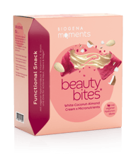 Biogena, beauty bites*, Cutie, magenta, Cremă albă cocos-migdale x micronutrienți