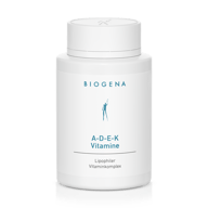 Biogena, A-D-E-K Vitamine, Sticlă, alb, Complex vitaminic lipofil