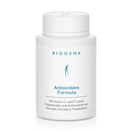 Biogena, Antioxidans Formula, Sticlă, alb, Cu vitamina C și E®, precum și polifenoli și antociani din soc, ceai verde & sâmburi de struguri