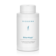 Biogena, BitterMagic®, Sticlă, alb, 9 plante amare tradiționale în 3 amestecuri amare inovatoare