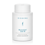Biogena, BromeZym® Zink 10, Sticlă, alb, Formulă imunitară pentru susținere țintită®