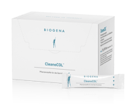 Biogena, CleanoCOL®, Cutie, alb, Substanțe vegetale pentru funcția intestinală