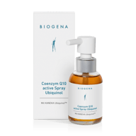 Biogena, Coenzym Q10 active Spray Ubiquinol, Sticlă, alb, Cu KANEKA Ubiquinol™