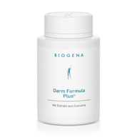 Biogena, Darm Formula Plus®, Sticlă, alb, Cu extract de curcuma