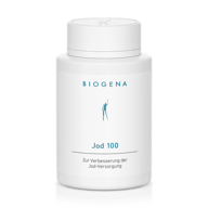 Biogena, Jod 100, Sticlă, alb, Pentru îmbunătățirea aportului de iod