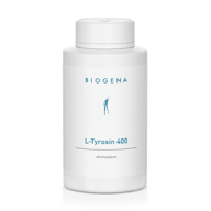 Biogena, L-Tyrosin 400, Sticlă, alb, aminoacid