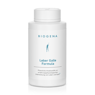 Biogena, Leber Galle Formula, Sticlă, alb, Ingrediente vegetale pentru susținerea nutrițional‑fiziologică a ficatului și a vezicii biliare®