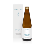 Biogena, MoFerrin® liquid Herbal Elixier, Sticlă, alb, Fier vegetal cu biodisponibilitate ridicată și tolerabilitate bună