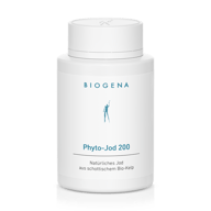 Biogena, Phyto-Jod 200, Sticlă, alb, Iod natural din kelp bio scoțian