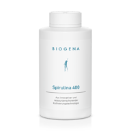 Biogena, Spirulina 400, Sticlă, alb, Dintr-o tehnologie de cultivare inovatoare și economisitoare de resurse