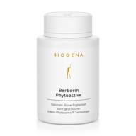 Biogena, Berberin Phytoactive, Sticlă, alb, Biodisponibilitate optimă datorită tehnologiei Indena Phytosome™ protejate