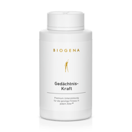 Biogena, Gedächtnis-Kraft, Sticlă, alb, Sprijin premium pentru forma mentală la orice vârstă®