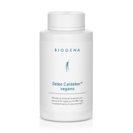 Biogena, Osteo Caldebor® vegano, Flasche, weiß, Premium-Mineralmischung mit veganem Vitamin D3 und K2 MK-7 zur Erhaltung normaler Knochen®