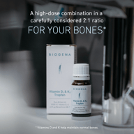 Vitamin D3 & K2 drops