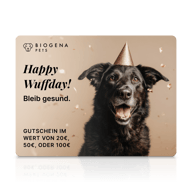 Gutschein “Happy Wuffday”