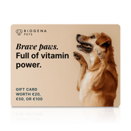 Gift card "Brave Paws"