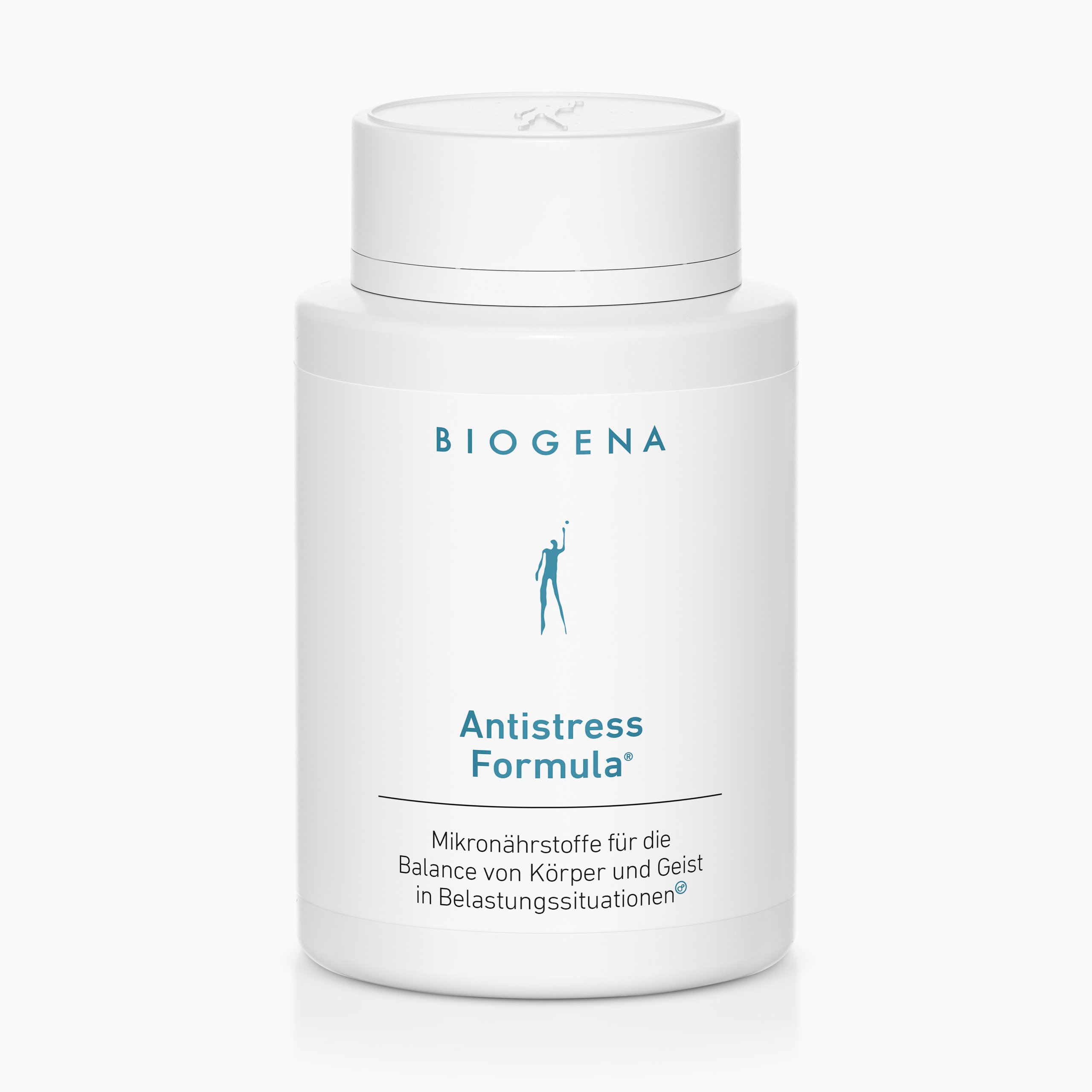 Biogena, Antistress Formula®, Bottiglia, bianco, Micronutrienti per l’equilibrio di corpo e mente in situazioni di stress®