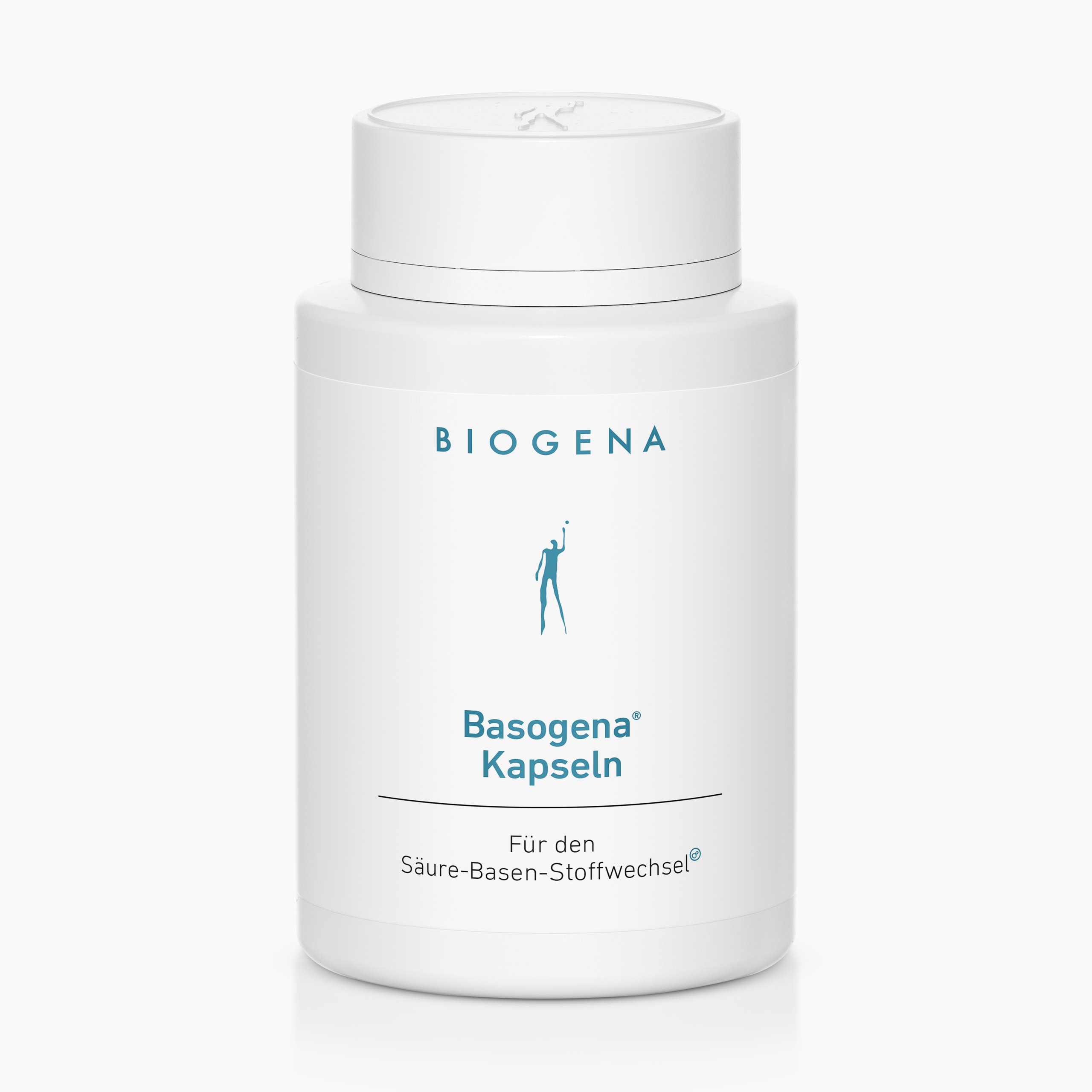 Biogena, Basogena® Kapseln, Botella, blanco, Para el metabolismo ácido-base®