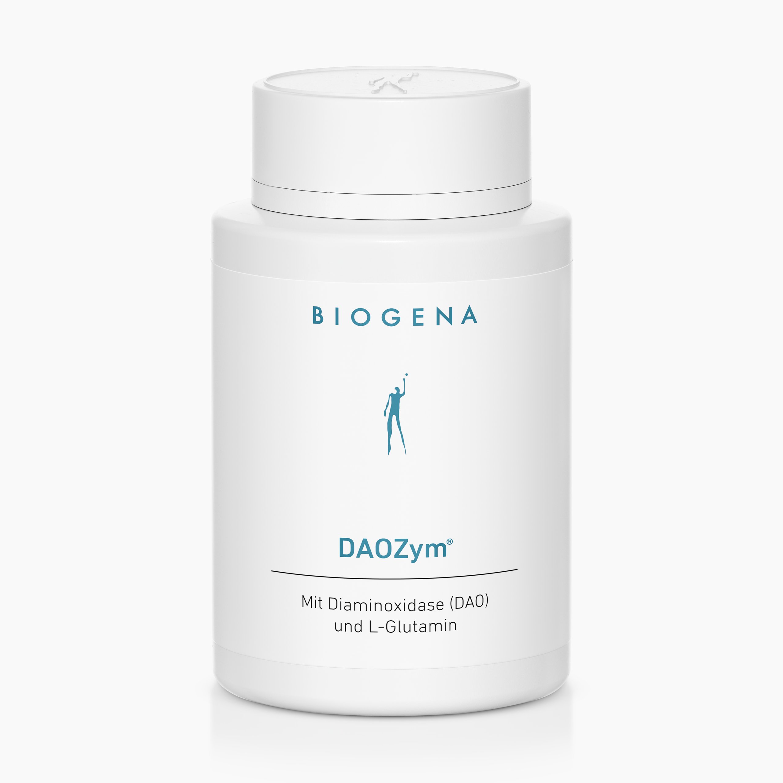 Biogena, DAOZym®, Bottiglia, bianco, Con diamino ossidasi (DAO) e L-glutammina
