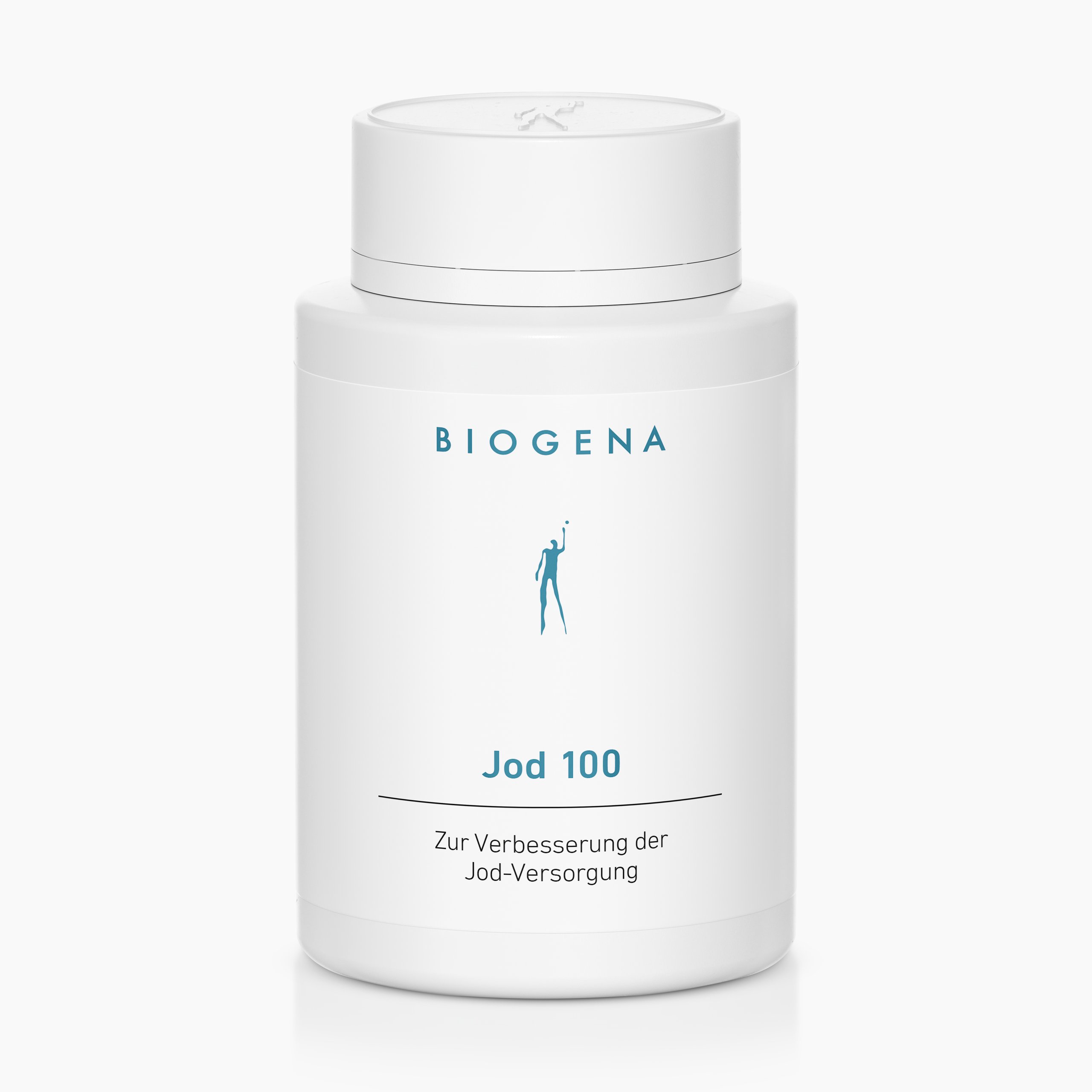 Biogena, Jod 100, Bottiglia, bianco, Per migliorare l’apporto di iodio