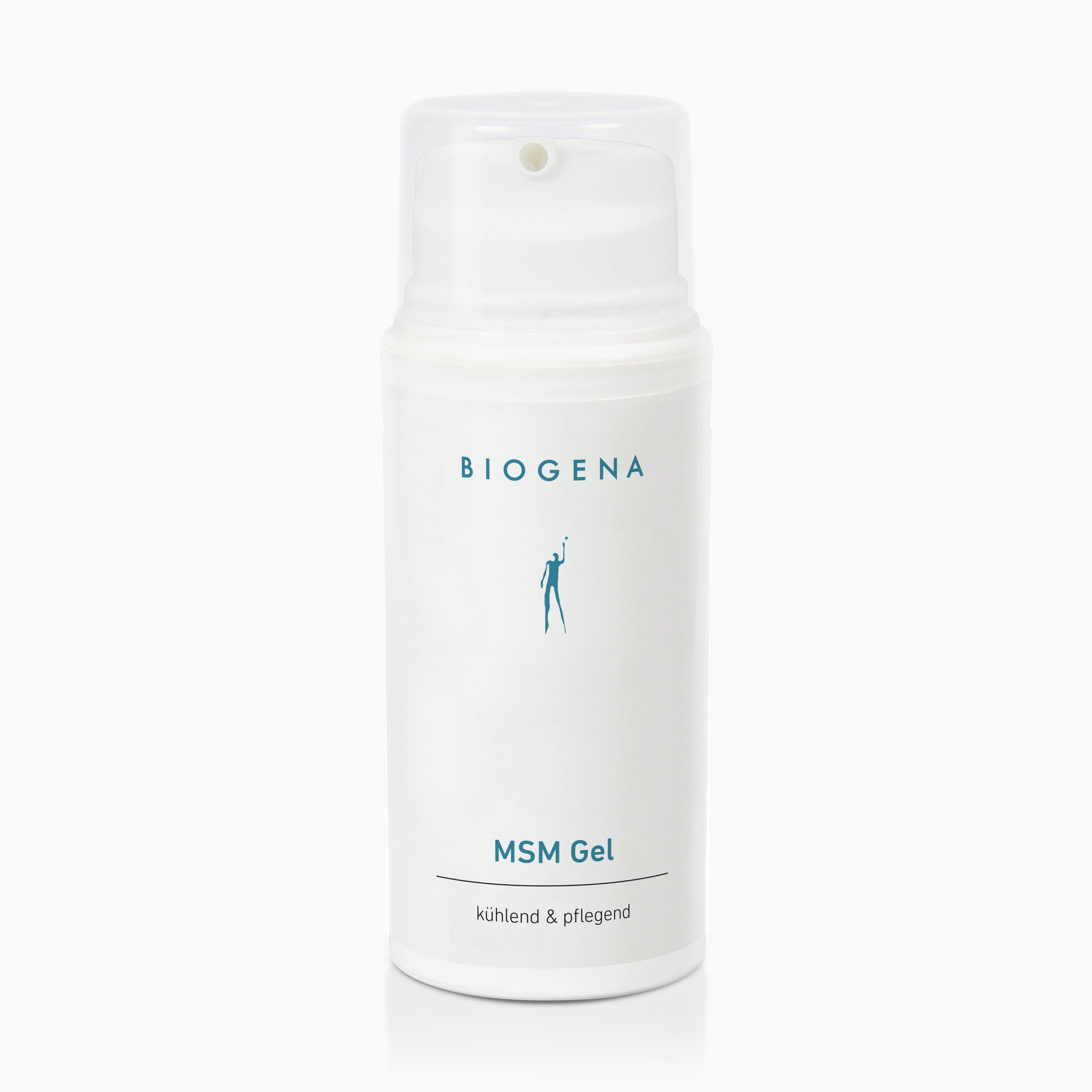 Biogena, MSM Gel, Flasche, weiß, kühlend & pflegend