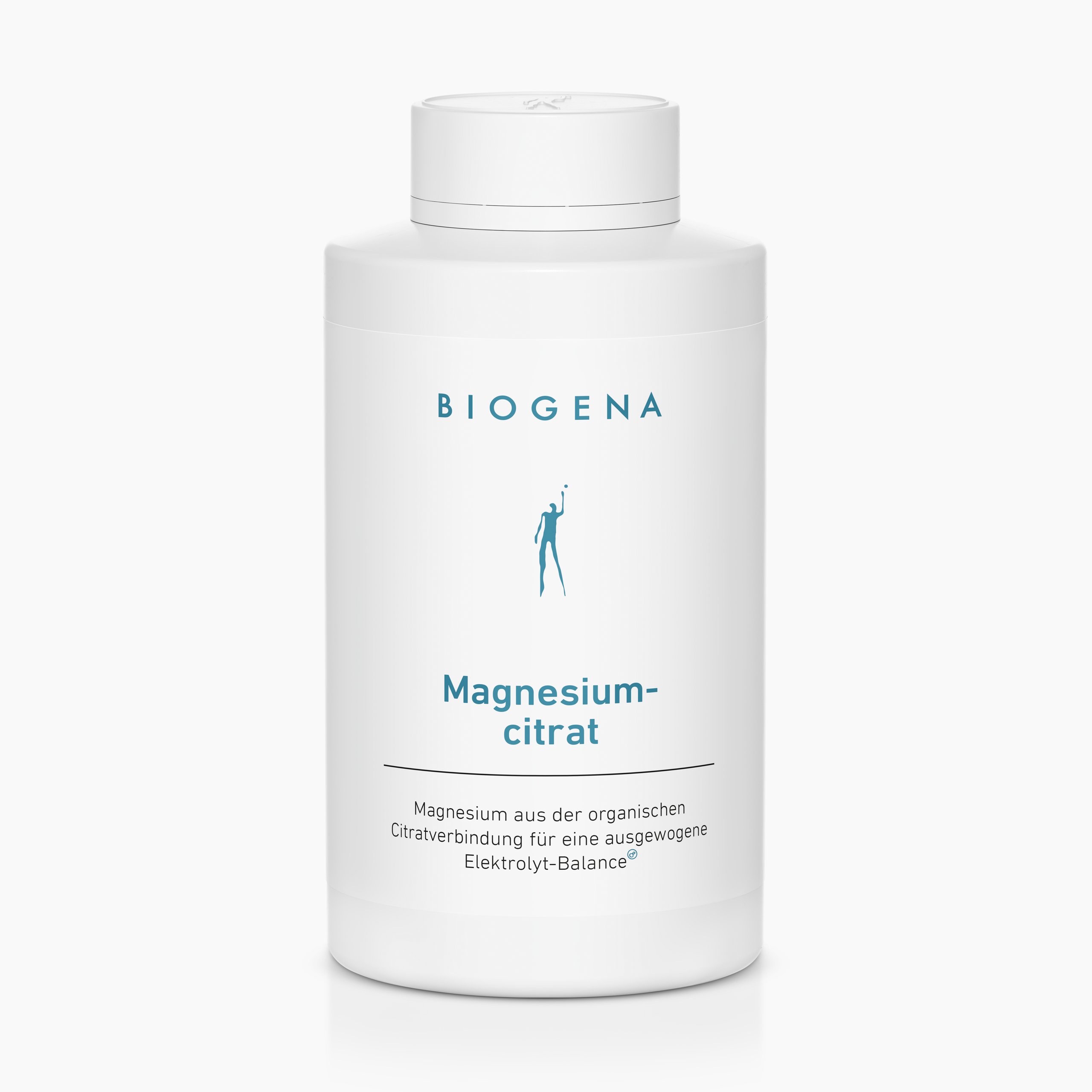 Biogena, Magnesium-citrat, Boca, bijela, Magnezij iz organskog citratnog spoja za uravnoteženu ravnotežu elektrolita®