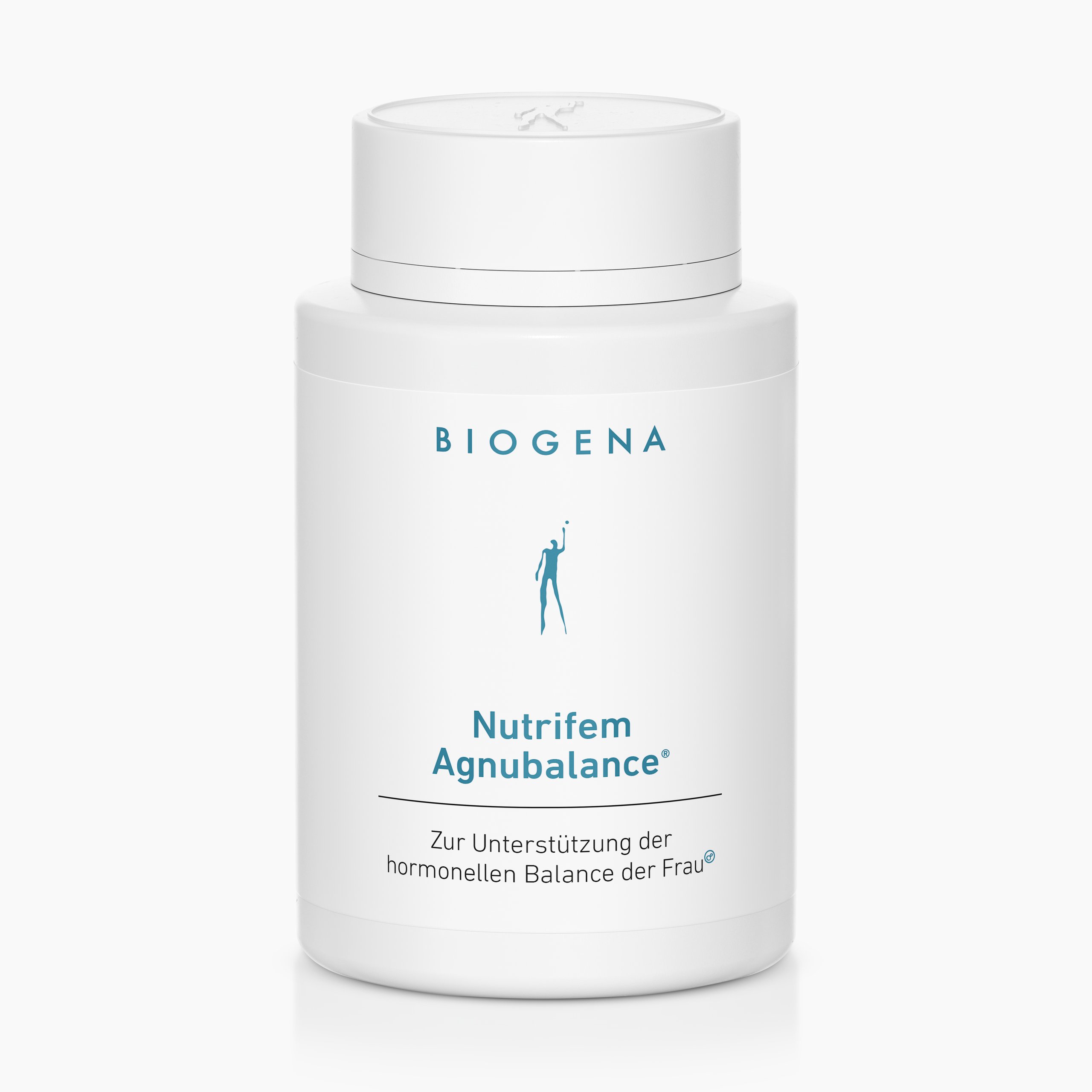 Biogena, Nutrifem Agnubalance®, Bouteille, blanc, Pour soutenir l’équilibre hormonal de la femme®