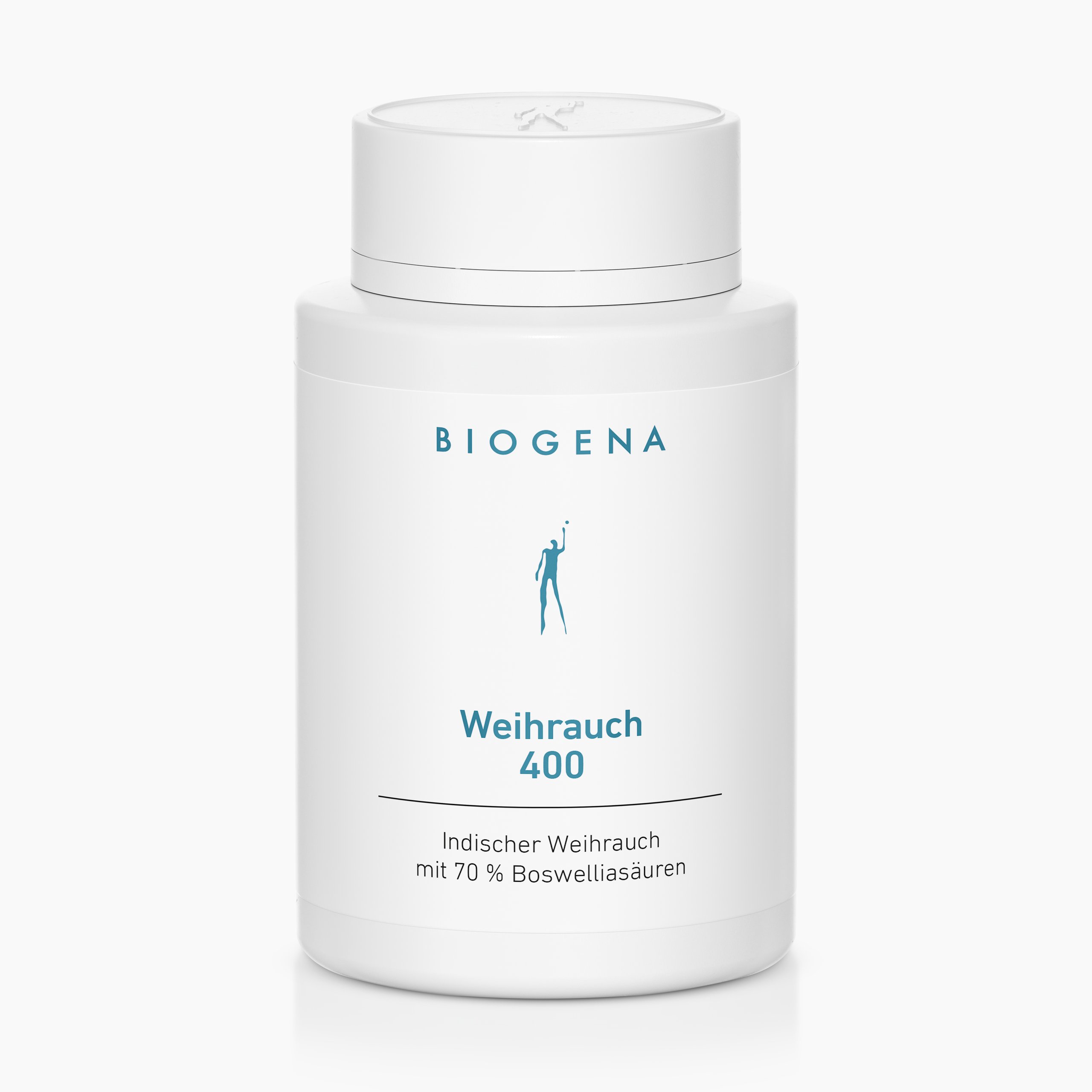Biogena, Weihrauch 400, Flasche, weiß, Indischer Weihrauch mit 70 % Boswelliasäuren
