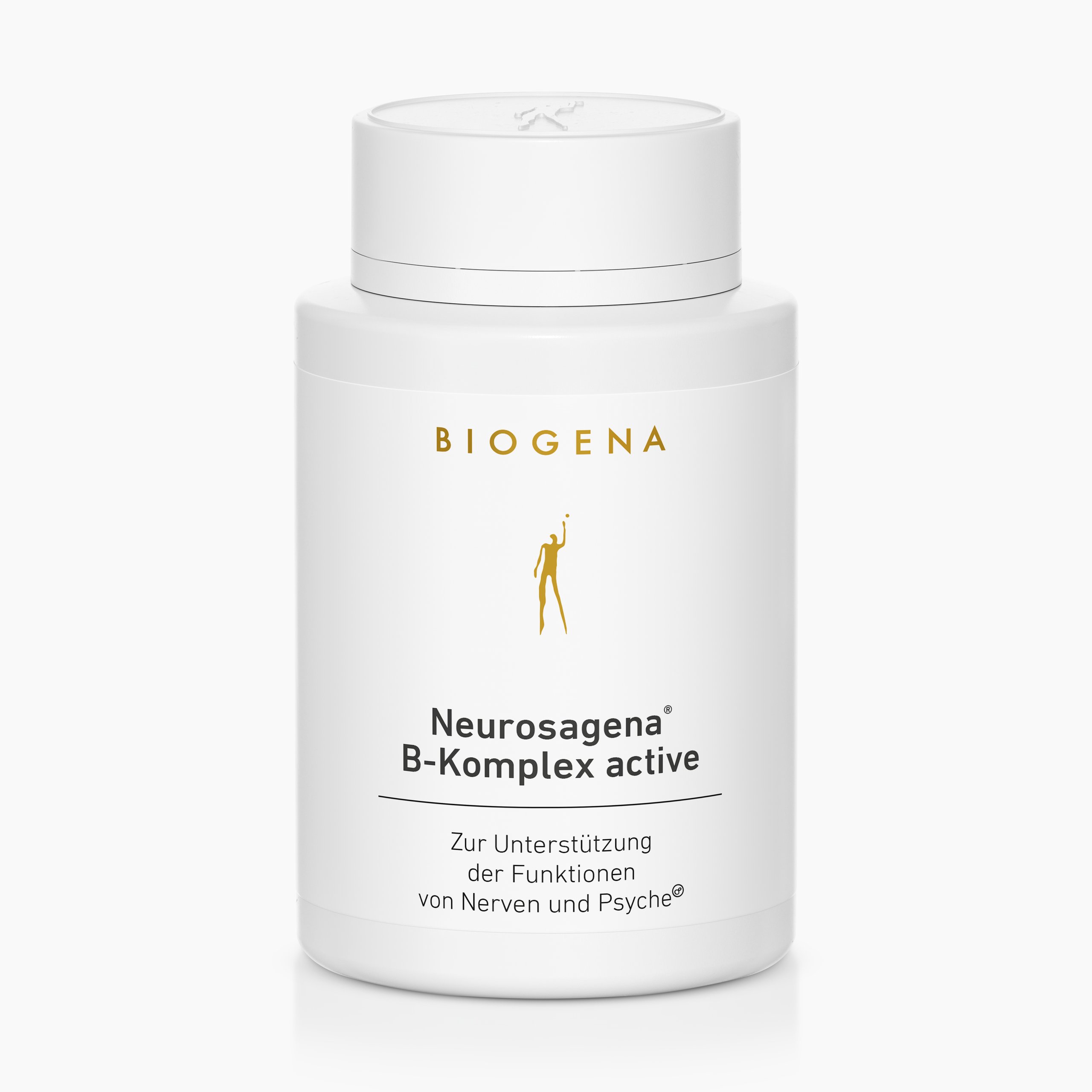 Biogena, Neurosagena® B-Komplex active, Flasche, weiß, Zur Unterstützung der Funktionen von Nerven und Psyche®