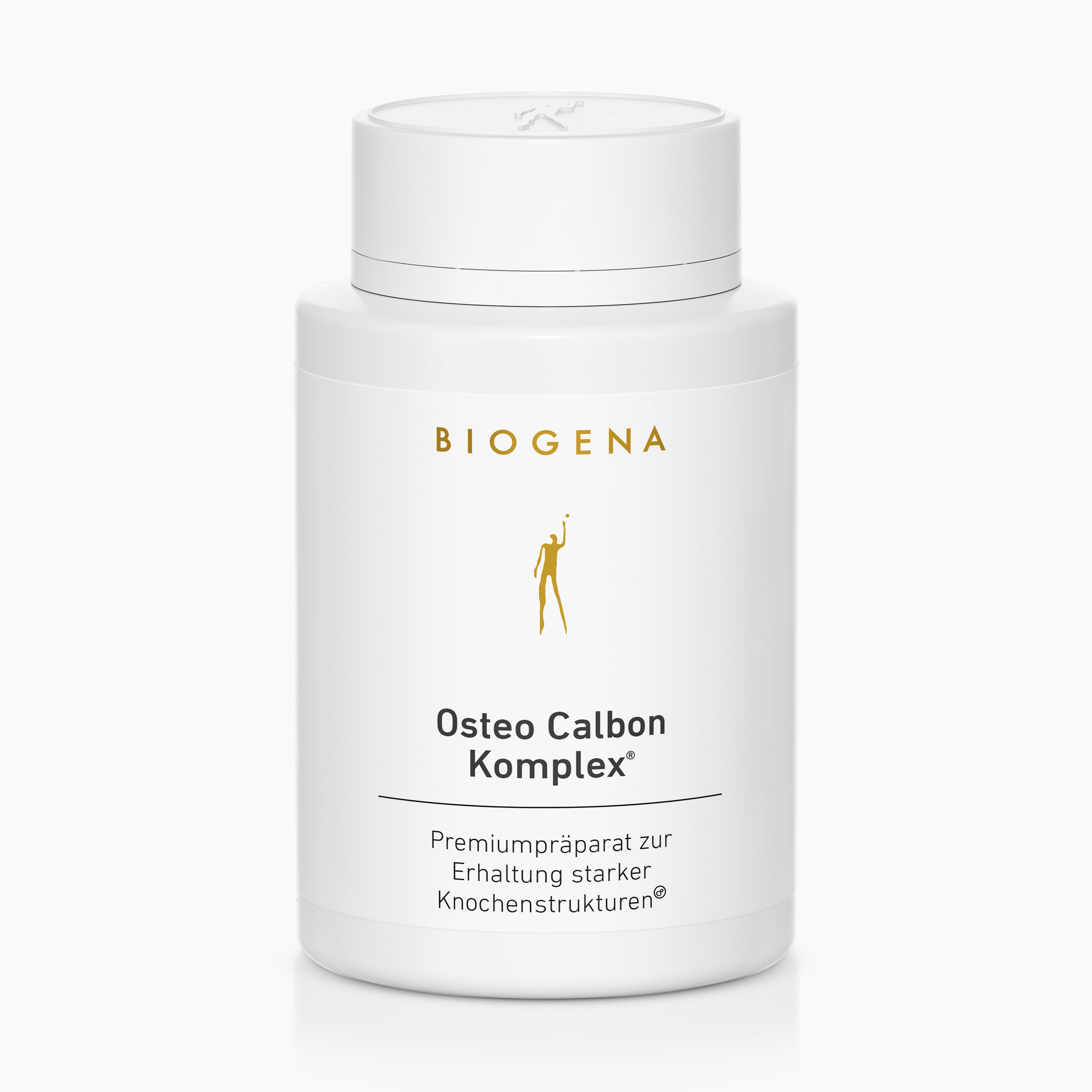 Biogena, Osteo Calbon Komplex®, Flasche, weiß, Premiumpräparat zur Erhaltung starker Knochenstrukturen®