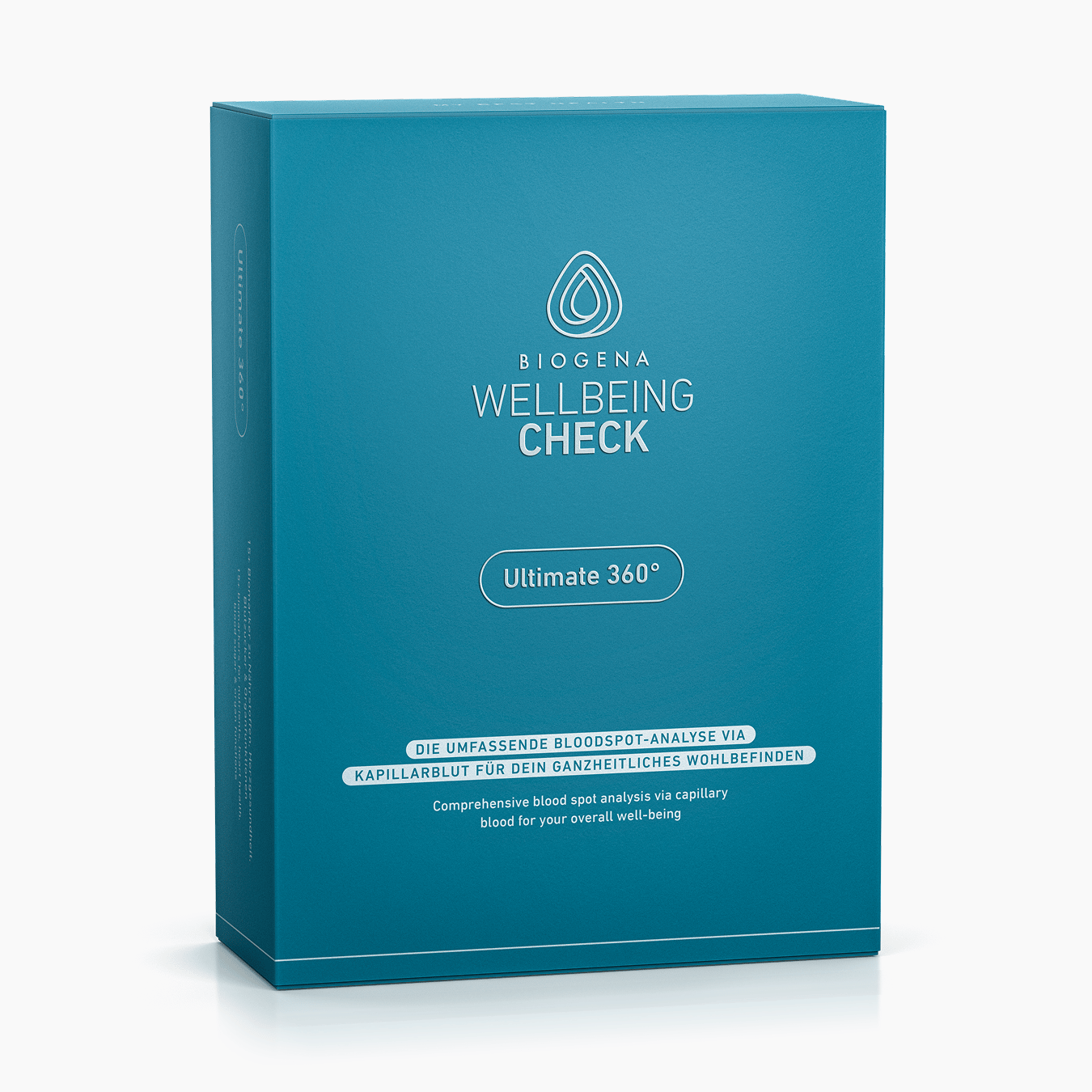 Biogena, WELLBEING CHECK, Karton, petrol, Ultimativ 360°