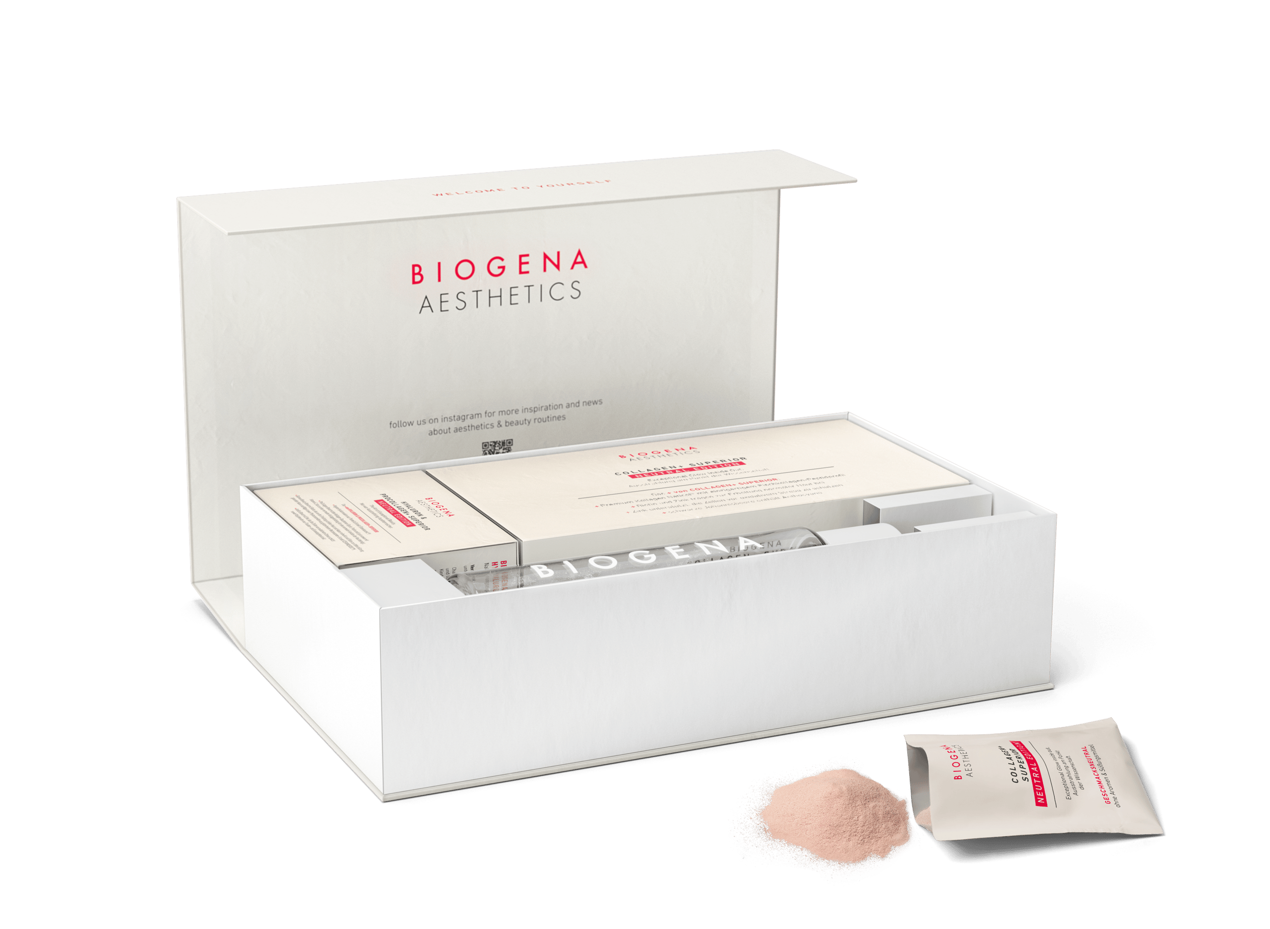 Biogena Aesthetics, COLLAGEN SUPERIOR, Karton, weiß,